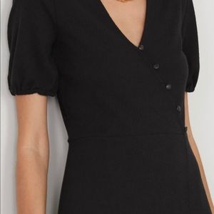 Madewell Black Wrap Dress